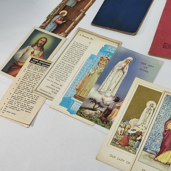 Mid Century Christian Catholic Religious Booklets Pamphlets Prayer Epherma - Picture 9 of 9